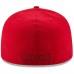 Men's San Francisco 49ers New Era Scarlet Alternate Logo Omaha 59FIFTY Fitted Hat 2539418